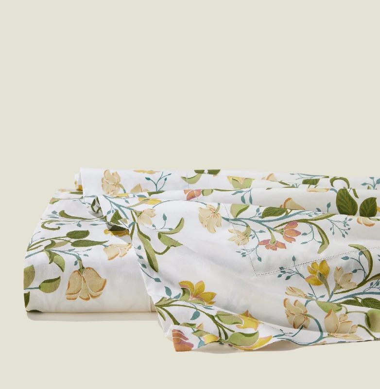 Moisture - Wicking Cotton Sheets for a Dry and Comfortable SleepBotanica Flat Sheet