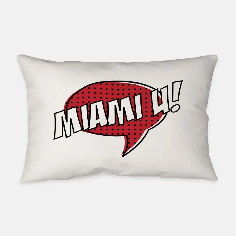 Velvet Pillows for a Touch of EleganceMiami (Ohio), College! Pillow