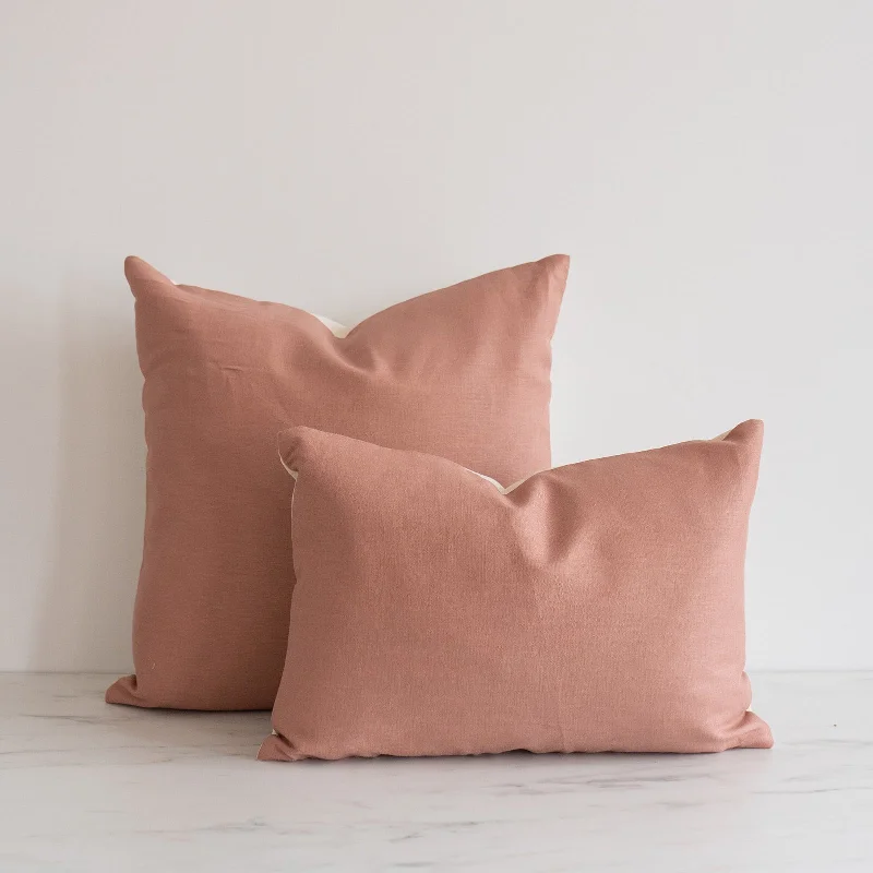 Cooling Pillows for Hot SleepersDusty Rose Linen Pillow Cover