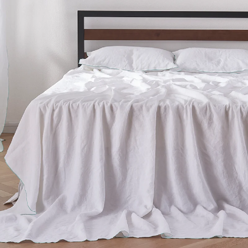Wrinkle - Free Polyester Sheets for a Low - Maintenance BedBourdon Edge Flat Sheets