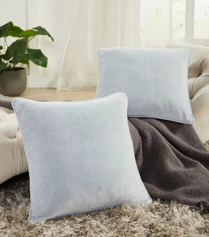 Bolster Pillows for Sofa DecorationAlaya Cotton Square Pillow, Set of 2