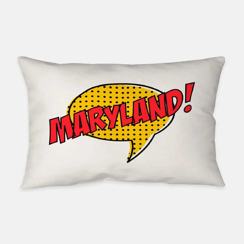 Travel Pillows for Long JourneysMaryland, College! Pillow