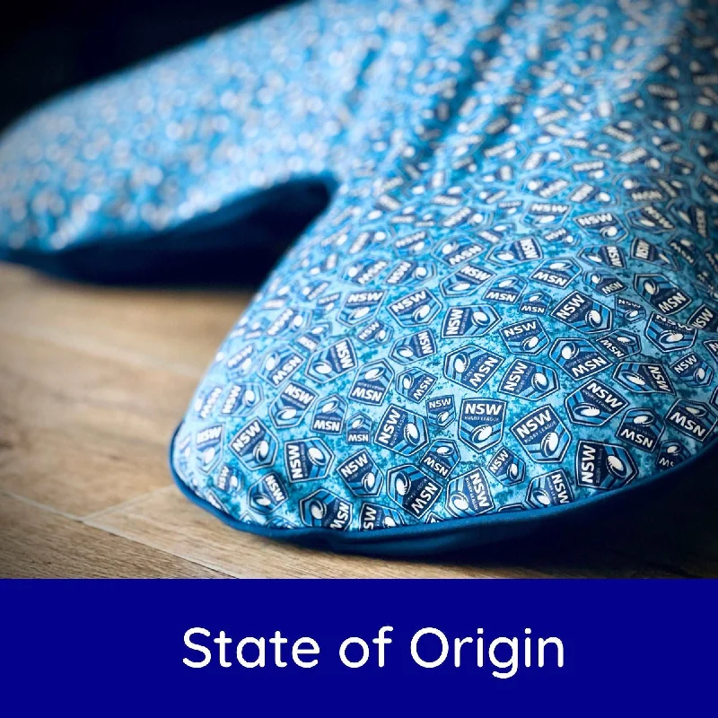 Cooling Pillows for Hot SleepersState of Origin - NSW - Boomerang Pillow Case