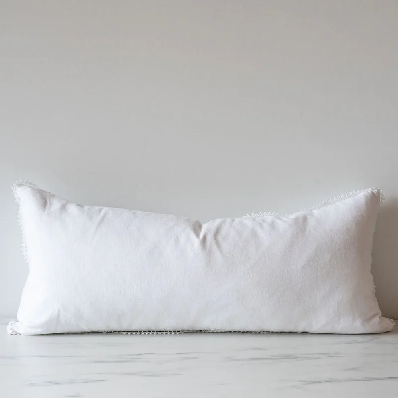 Plush Pillows for a Cozy BedLillian Linen Pillow Cover