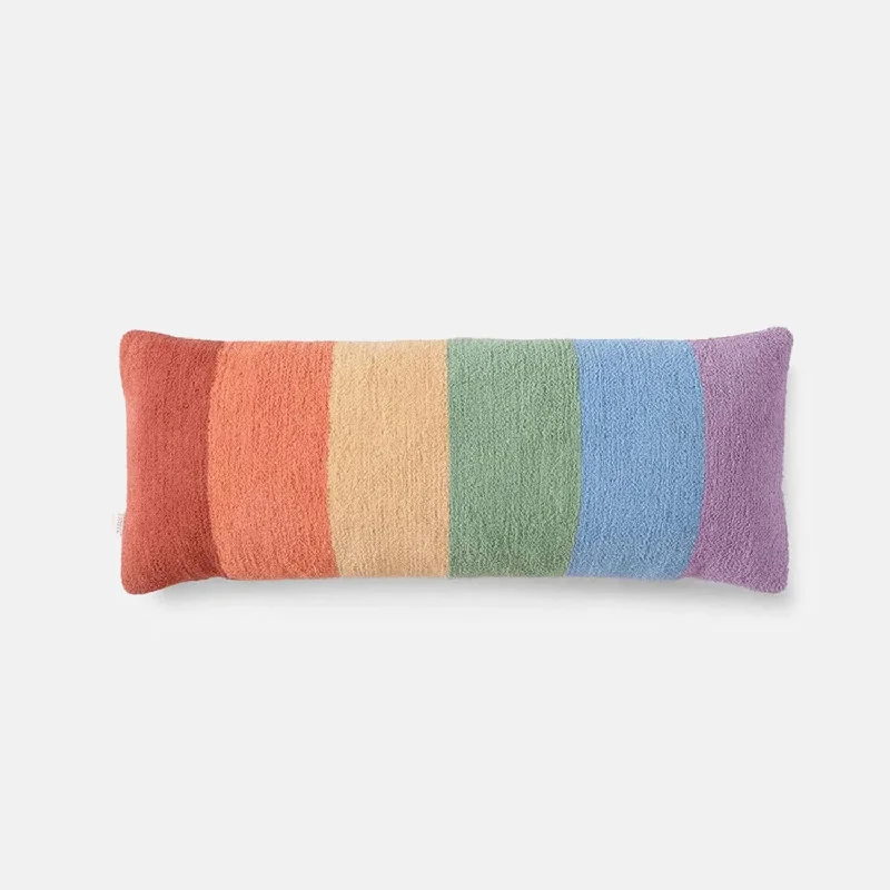 Lumbar Support Pillows for Car SeatsSunday Citizen Rainbow Lumbar Body Pillow