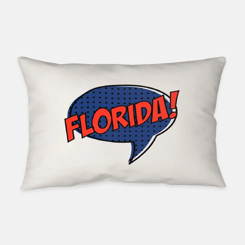 Down Alternative Pillows for Ethical ChoicesFlorida, College! Pillow spirit prints