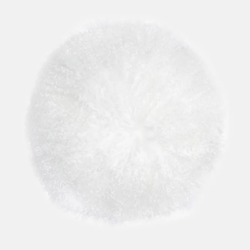 Kids Pillows with Fun DesignsSheepskin Round Pillow
