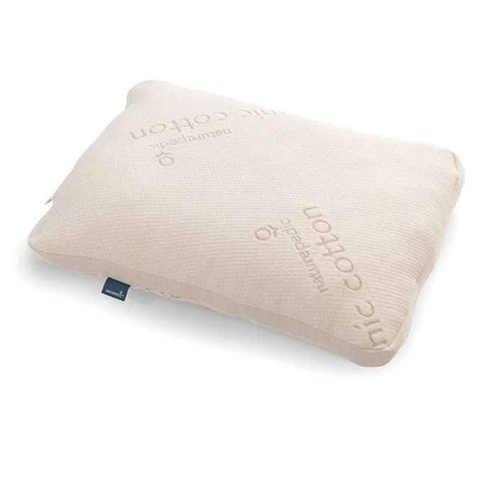 Plush Pillows for a Cozy BedNaturepedic Organic Adjustable Shredded Latex Pillow