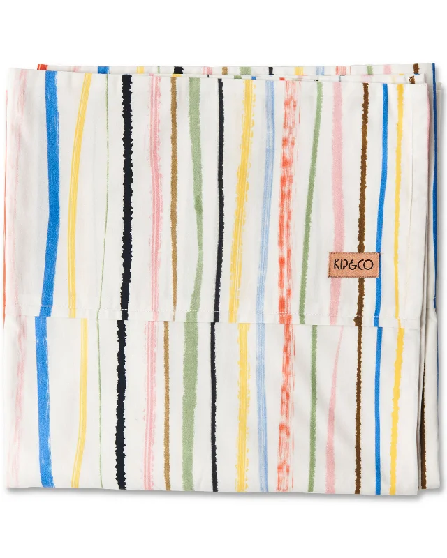 Twin - Size Sheet Sets with a Pillow ProtectorDrawn Up Organic Cotton Flat Sheet