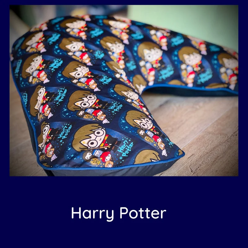 Plush Pillows for a Cozy BedHarry Potter - Navy - Boomerang Pillow Case