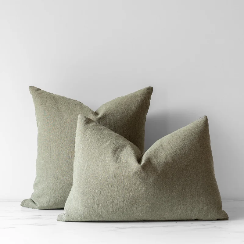 Firm Pillows for Side SleepersSage Linen Pillow Cover