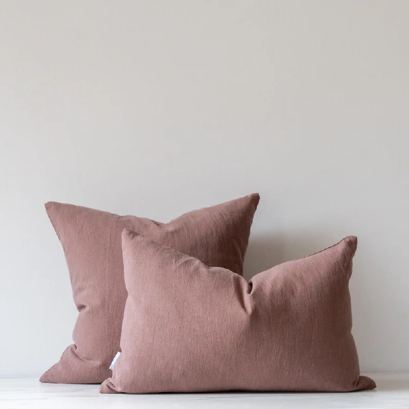 Memory Foam Pillows for Neck SupportCocoa Linen Pillow Cover