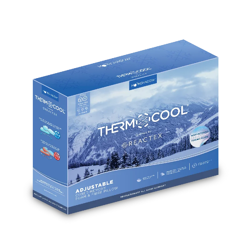 Firm Pillows for Side SleepersThermocool® Adjustable Cube Pillow