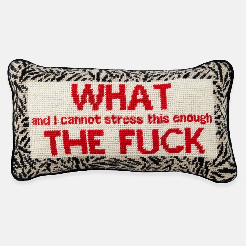 Down Alternative Pillows for Ethical ChoicesFurbish WTF Lumbar Pillow
