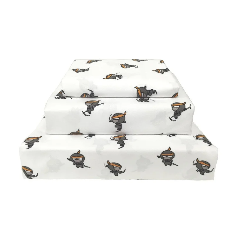 Anti - Pill Microfiber Sheets for a Smooth AppearanceNinja Sheet Set