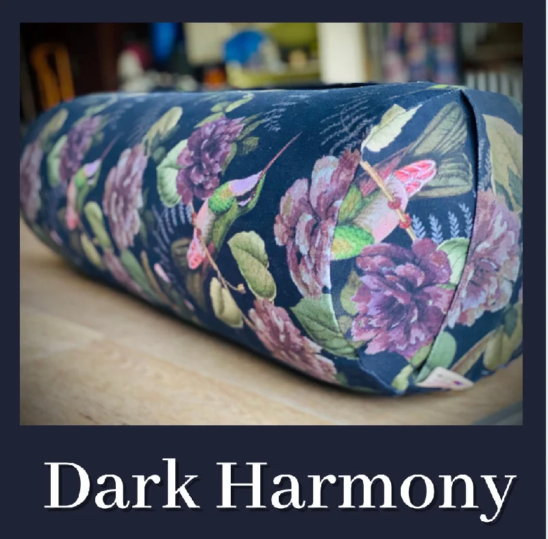 Down Alternative Pillows for Ethical ChoicesDark Harmony -Yoga Knee Cushion