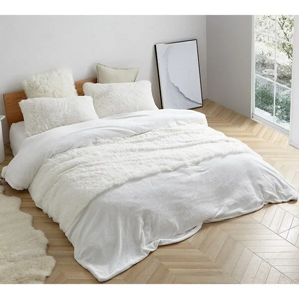 Polyester - Cotton Blend Sheets for Durability and ComfortComa Inducer Bed Sheet Set - Are You Kidding? - White