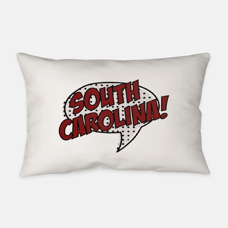 Round Pillows for Boho-Style InteriorsSouth Carolina, College! Pillow