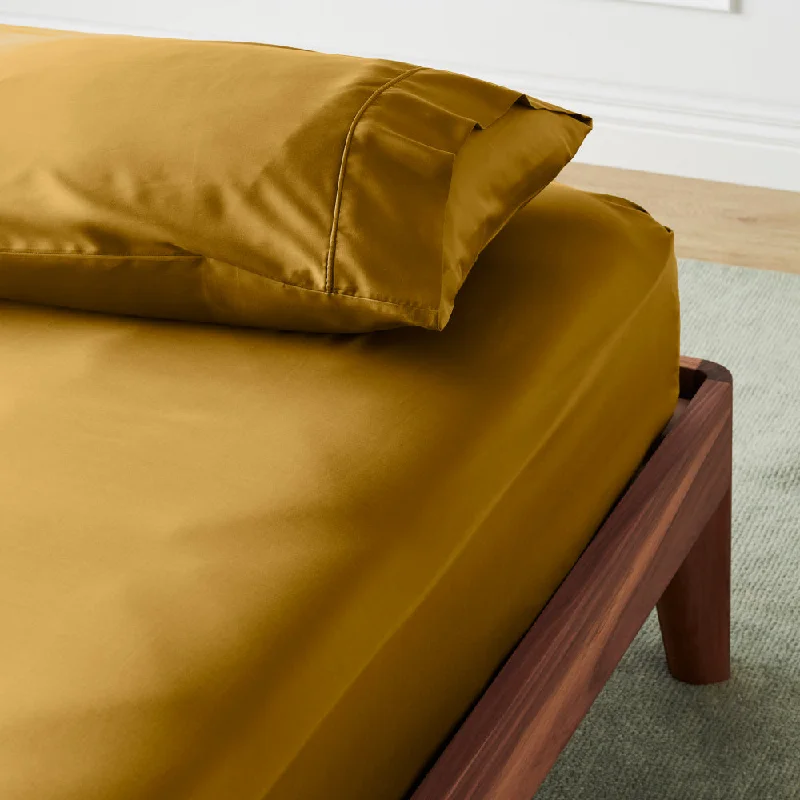 Quilted Cotton Sheets for a Warm and Inviting BedCleanBamboo® Signature Sateen Fitted Sheet