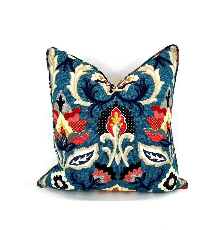 Silk Pillows for Smooth Skin and HairLarge Floral Decorative Pillow Cover  - Limited Supply