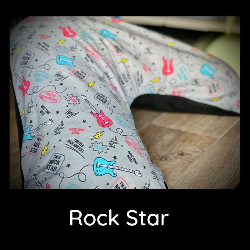 Orthopedic Pillows for Back Pain ReliefRock Star - Boomerang Pillow Case