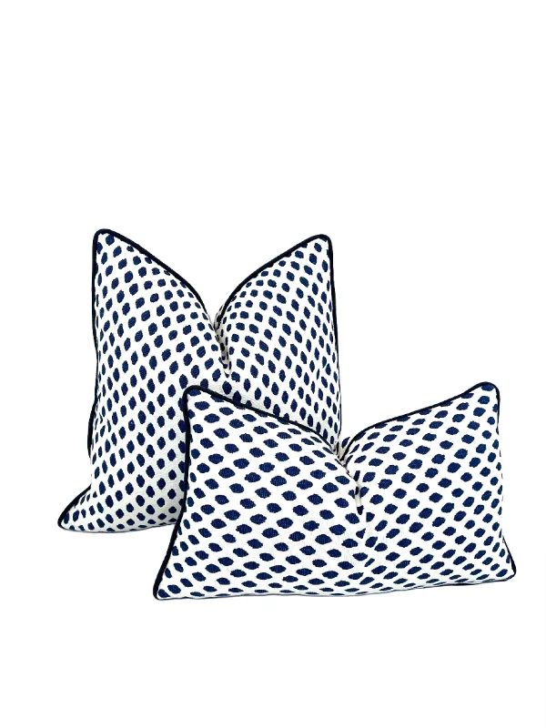 Memory Foam Pillows for Neck SupportDecorative Pillow Cover in Sahara Midnight Fabric