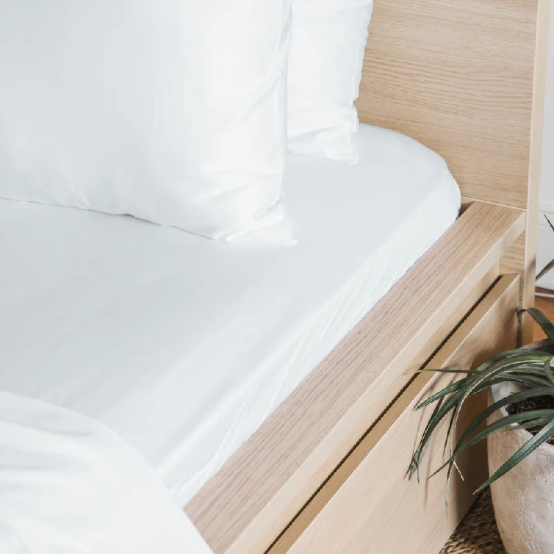 Wrinkle - Free Polyester Sheets for a Low - Maintenance BedTwill Fitted Sheet