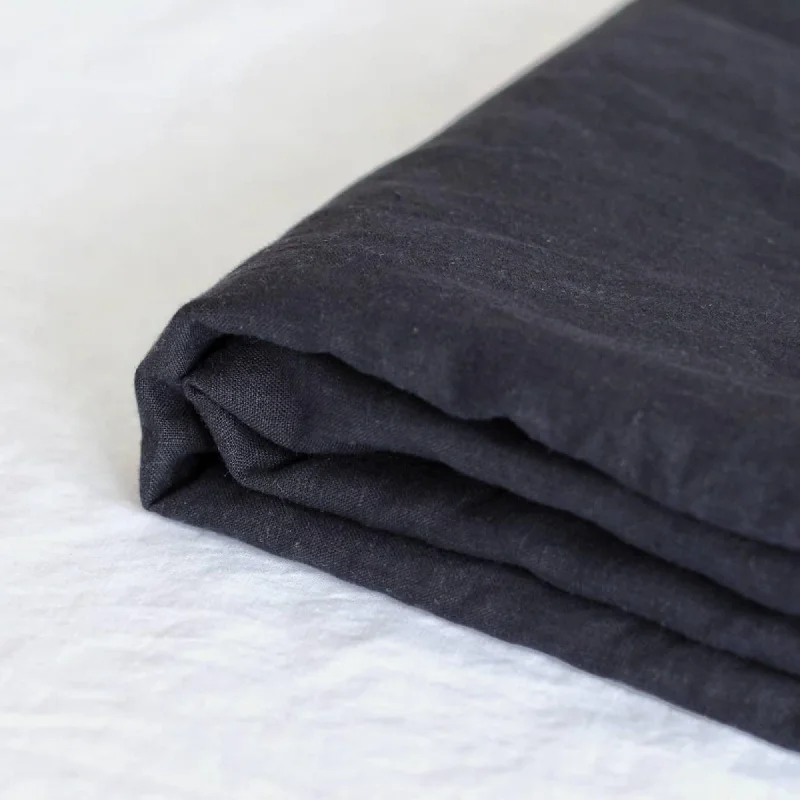 Moisture - Wicking Cotton Sheets for a Dry and Comfortable SleepMidnight Blue Linen Sheets Set