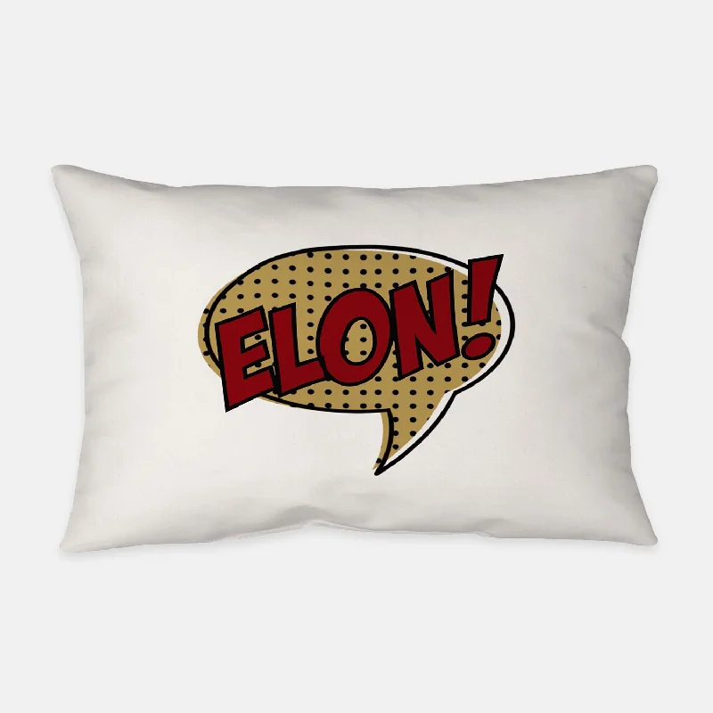 Kids Pillows with Fun DesignsElon, College! Pillow