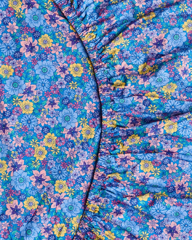 Fitted Sheets with Reinforced Corners for Long - Lasting UseBunch Of Fun Organic Cotton Fitted Sheet