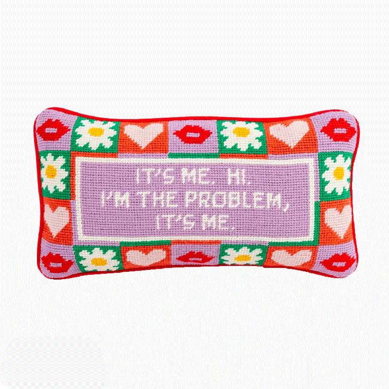 Kids Pillows with Fun DesignsFurbish I'm the Problem Lumbar Pillow