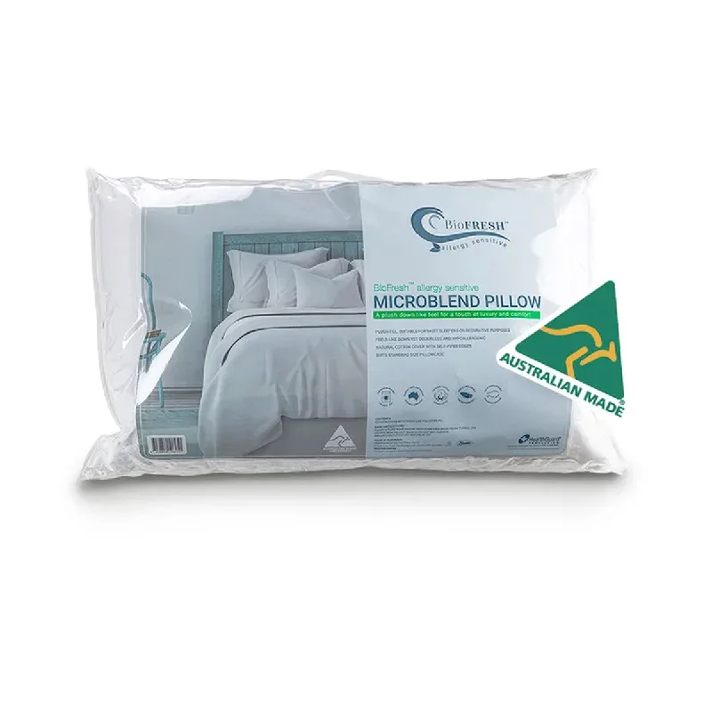 Orthopedic Pillows for Back Pain ReliefAllergy Sensitive Microblend Standard Pillow 48 x 73 cm