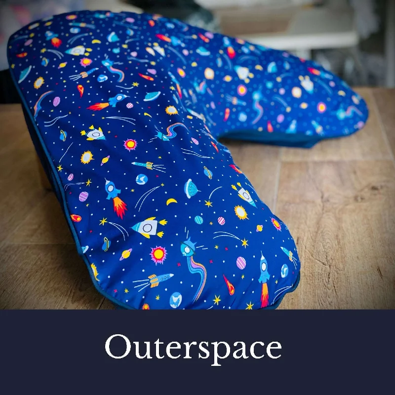 Orthopedic Pillows for Back Pain ReliefOuter space - Boomerang Pillow Case