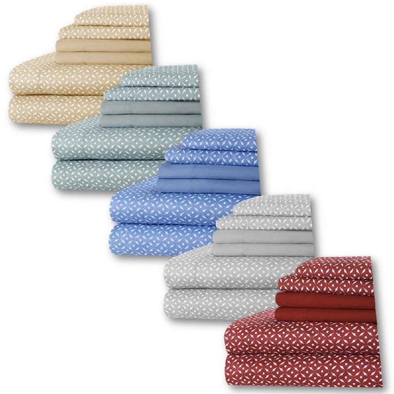 Anti - Pill Microfiber Sheets for a Smooth AppearanceHome Dynamix Chelsea Loft Hotel Collection Sheet Set