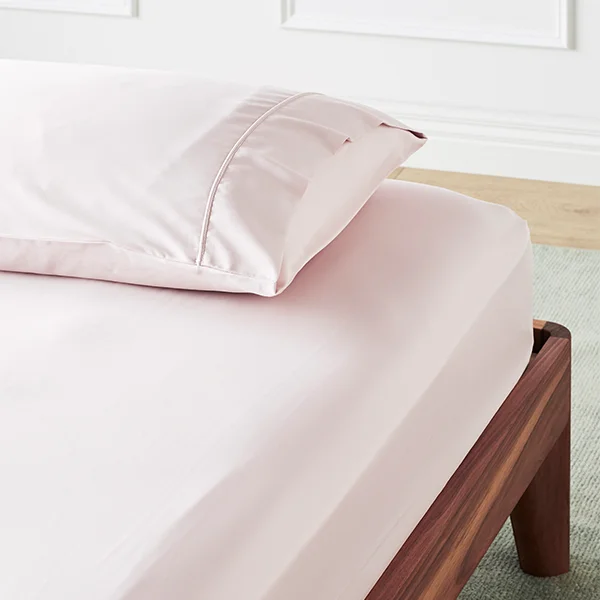 King - Size Sheet Sets with a Decorative Pillow SetCleanBamboo® Sateen Fitted Sheet