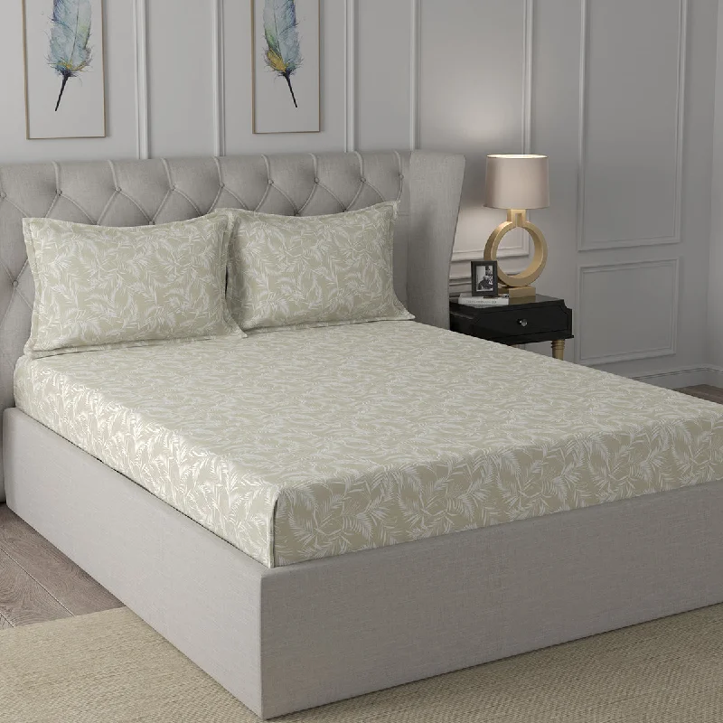 Jersey - Knit Sheets for a Comfortable and Casual BedArdour Stellan Printed Bed Sheet With Pillow Case