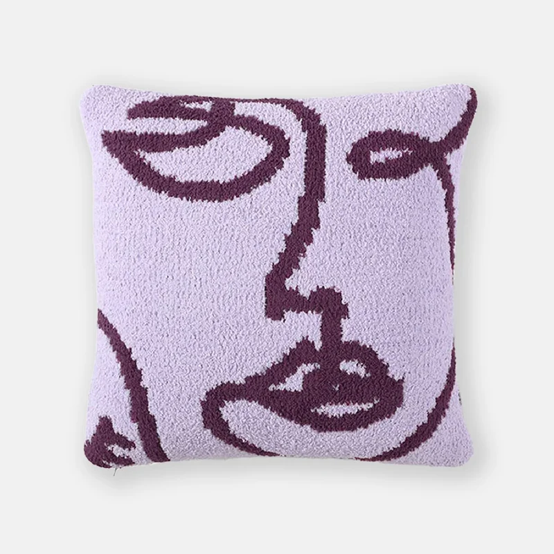 Kids Pillows with Fun DesignsSunday Citizen Faces Throw Pillow