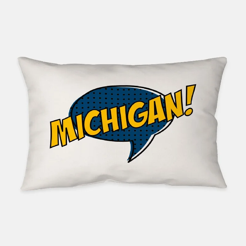 Adjustable Pillows for Customized ComfortMichigan, College! Pillow