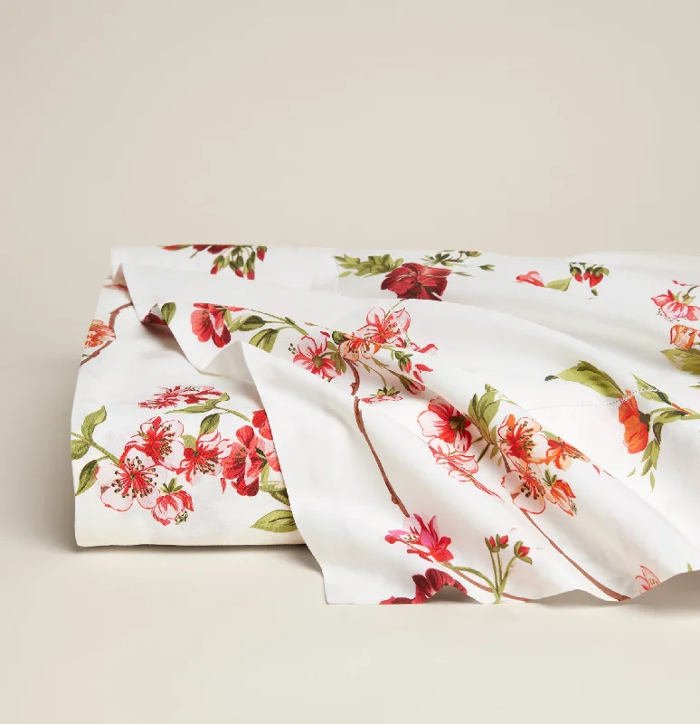 King - Size Sheet Sets with a Decorative Pillow SetFresia Flat Sheet