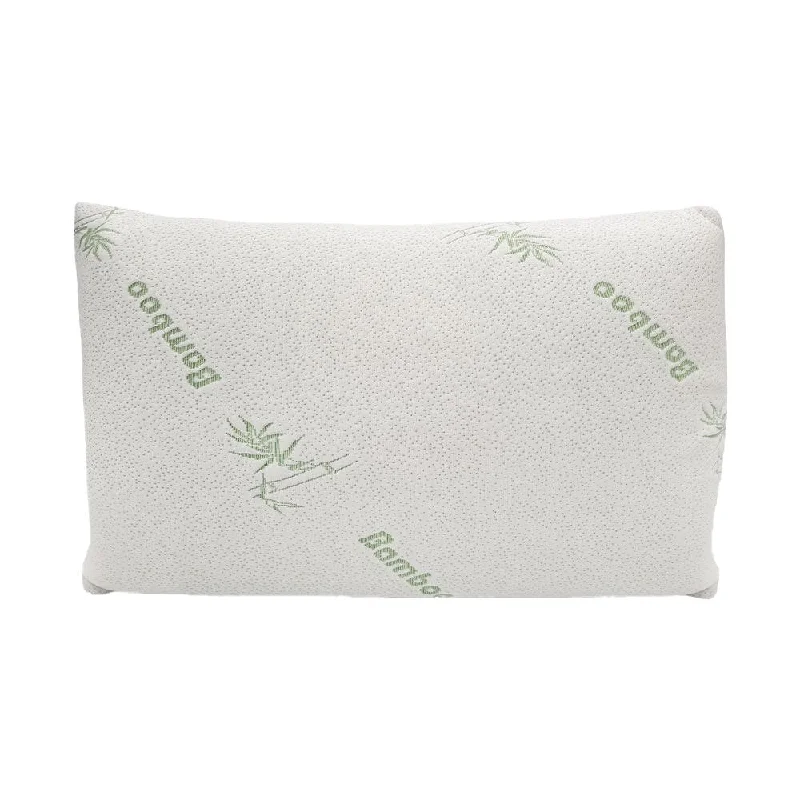 Adjustable Pillows for Customized ComfortDreamaker Bamboo Knitted Covered Pillow