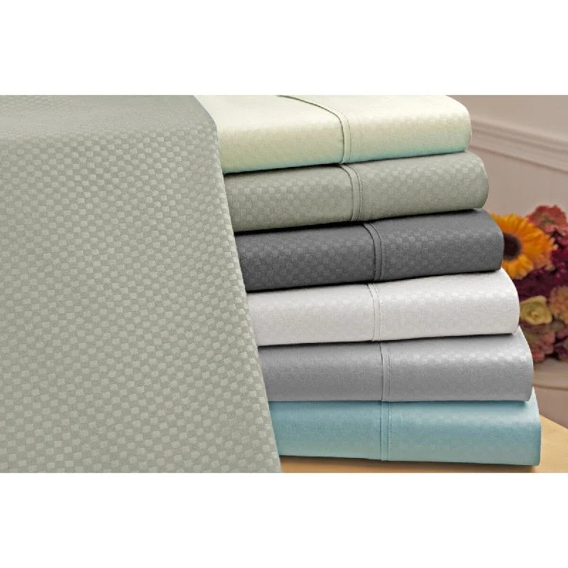 King - Size Sheet Sets with a Decorative Pillow SetUS Army 6 Piece Embossed Check Sheet Set