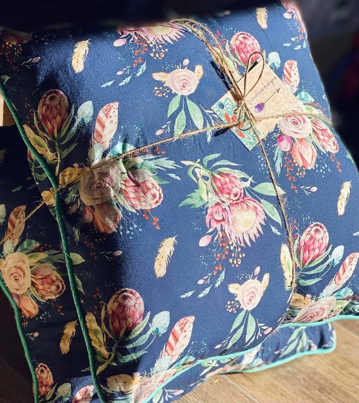 Cotton Pillows for Natural ComfortBanksia Bloom - Pillow Set