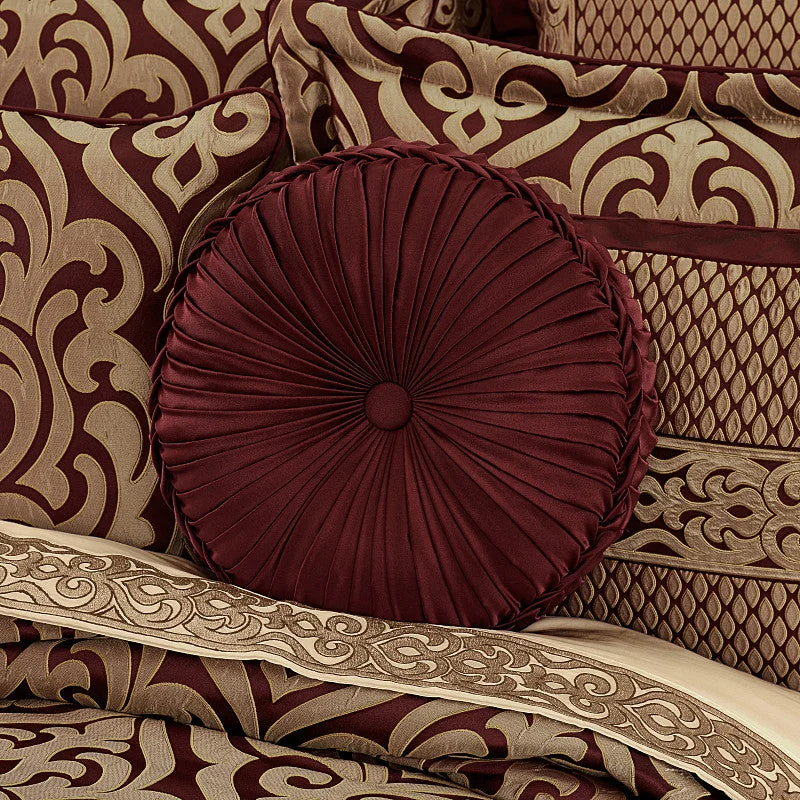 Cooling gel pillows for hot sleepers​ Renzo Tufted Round Decorative Throw Pillow