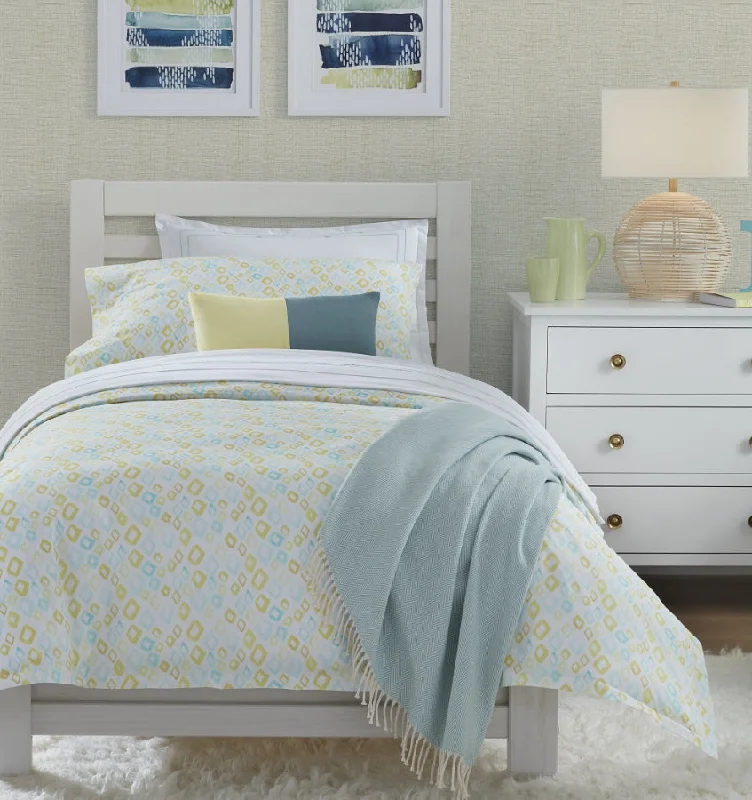 Duvet covers with a Velcro - closure option for a secure fit​ Geometrico Duvet Cover