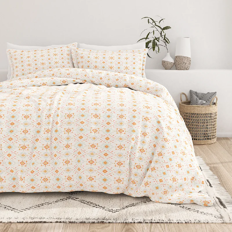 Duvet covers with a minimalist design for a simple aesthetic Aztec Dreams Pattern 3-Piece Duvet Cover Set Duvet covers with a minimalist design for a simple aesthetic Aztec Dreams Pattern 3-Piece Duvet Cover Set