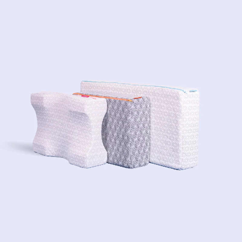Memory foam armrest pillows for sofas​ Super Side Sleeper System
