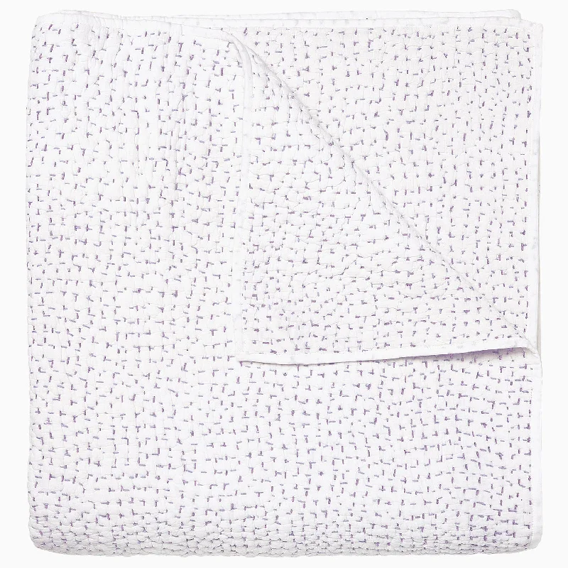 Pillow inserts for customizing pillowcases​ Organic Hand Stitched Lavender Quilt