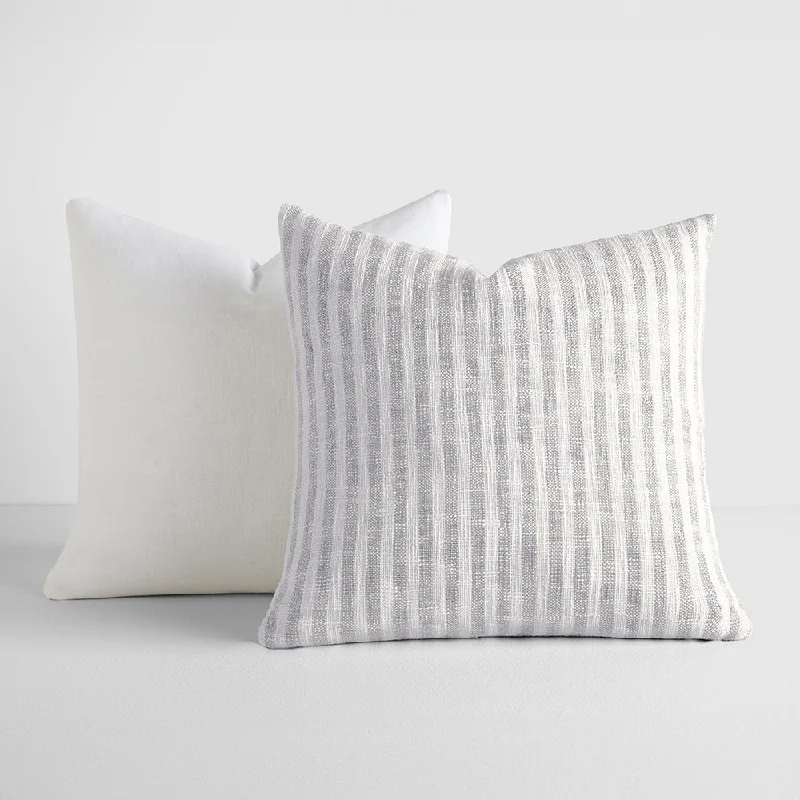 Pregnancy body pillows with extra cushioning 2-Pack Yarn-Dyed Bengal Stripe / Solid Décor Throw Pillows Pregnancy body pillows with extra cushioning 2-Pack Yarn-Dyed Bengal Stripe / Solid Décor Throw Pillows