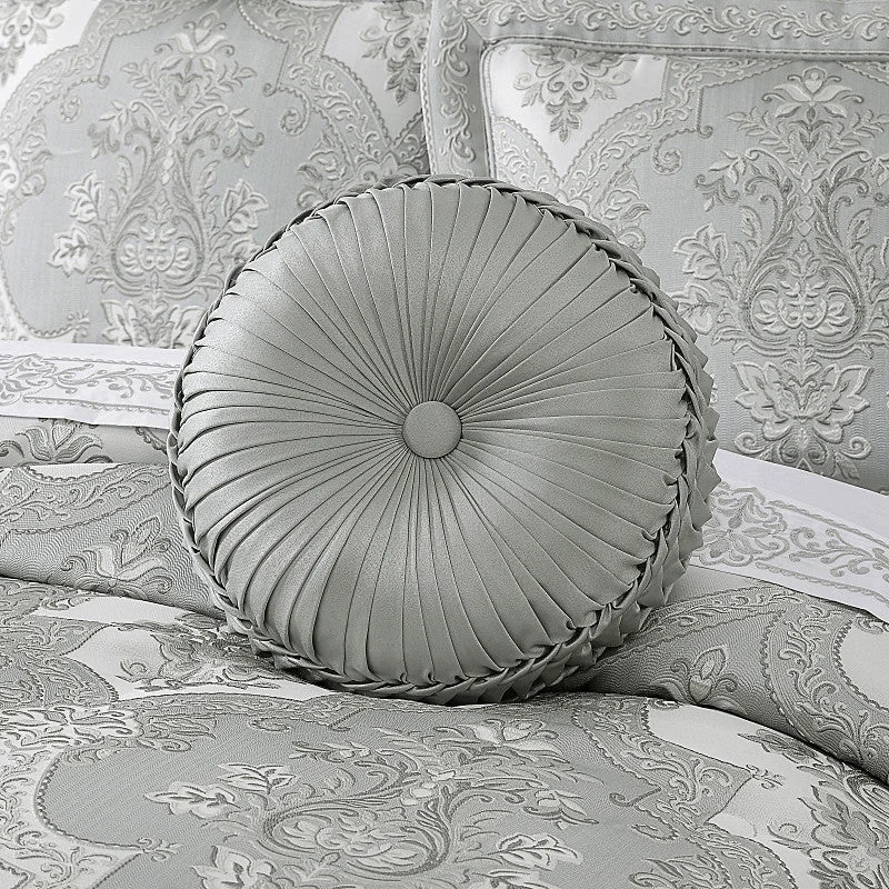 Bedrest pillows for sitting up in bed​ Sondra Tufted Round Decorative Throw Pillow