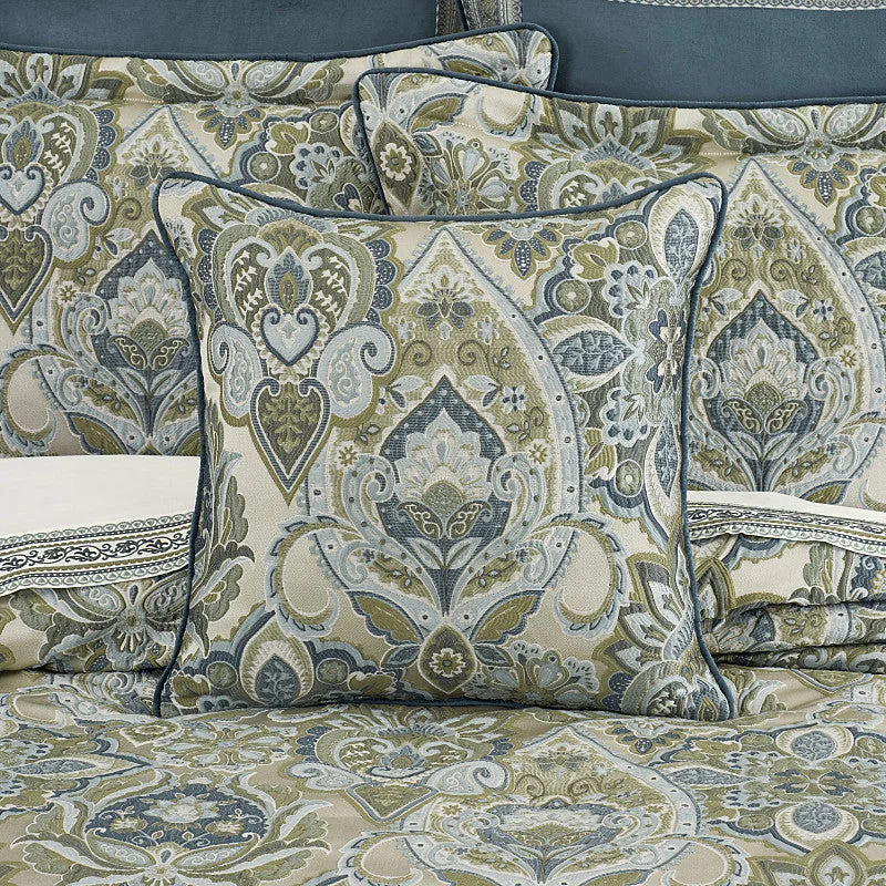 Gel - fiber blend pillows for a balance of cooling and support​ Avellino 20" Square Decorative Throw Pillow